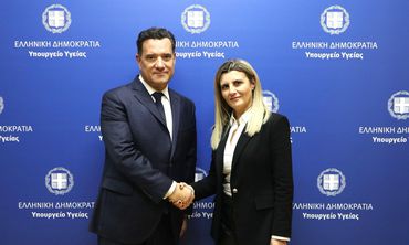 Τον Υπ. Υγείας A. Γεωργιάδη επισκέφτηκε η Πρόεδρος του Ιατρικού Σ/γου Κω Κ. Γαβαλά