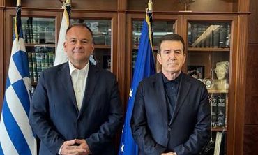 Συνάντηση του Γ. Παππά με τον Υπ. Προστασίας του Πολίτη Μ. Χρυσοχοϊδη
