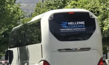 Κυκλοφοριακό κομφουζιο στην πόλη - "Κόλλησε" λεωφορείο στην οδό Μ. Αλεξάνδρου 