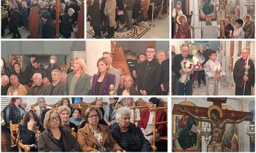 “Σήμερον κρεμάται επί ξύλου…” Συγκίνηση και κατάνυξη στην ακολουθία των Αγίων Παθών με τον Σεβασμιώτατο κ. Ναθαναήλ στον Ι.Ν. Αγίου Νικολάου Κω