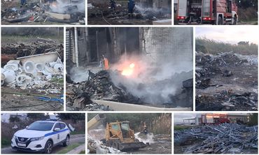 Φωτιά στο Τιγκάκι – Άμεση επέμβαση της Πυροσβεστικής