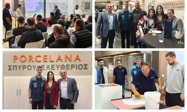"Porcelana" Λευτέρης Σπύρου: Με μεγάλη επιτυχία η παρουσίαση νέων προϊόντων της "Thrakon"