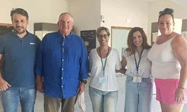 Στην Κάλυμνο ο πρώην πρωθυπουργός Κώστας Καραμανλής