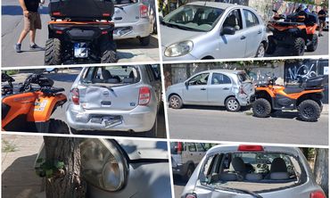 Τροχαίο στην οδό ΕΘν. Αντιστάσεως στην πόλη της Κω - "Γουρούνα" συγκρούστηκε με ΙΧ