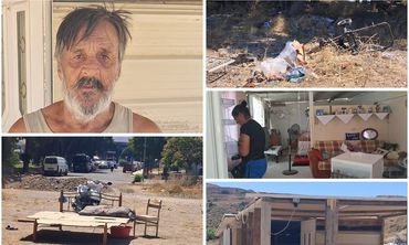 Παράπονα του κ. Δ. Βασιλείου για την διαμονή των Ρομά στον Αγ. Βασίλειο -"Δεν έχουμε ούτε νερό"