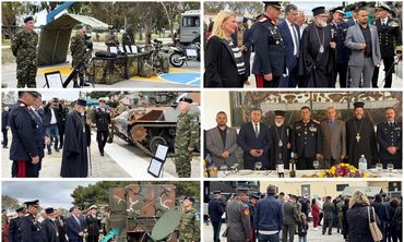 Με επισημότητα και θρησκευτική ευλάβεια ο εορτασμός του Αγίου Γεωργίου στο στρατόπεδο 543 Μ/Κ ΤΕ στην Αντιμάχεια