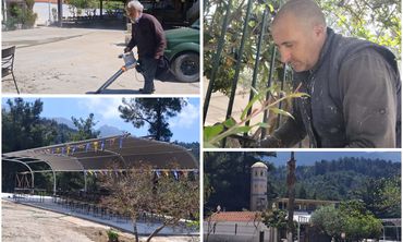 Προετοιμασίες για το μεγάλο πανηγύρι του Αγίου Γεωργίου στα Μαυροκάμπια