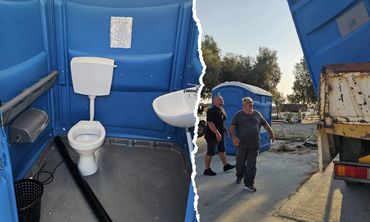 Τοποθετήθηκαν οι δημόσιες τουαλέτες στην παραλία Τιγκακίου