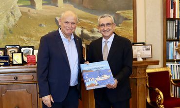  Συνάντηση του Περιφερειάρχη Γ. Χατζημάρκου με τον CEO του TUI Group Sebastian Ebel