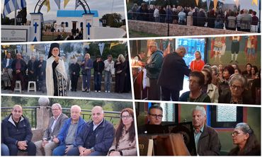 Παρουσία αρκετών πιστών ο Εσπερινός στο εξωκκλήσι του Αγίου Δημητρίου στην Κω