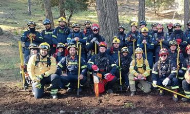 Οι εθελοντές Ρόδου και Κω στην πρώτη γραμμή και στην εκπαίδευση - Ολοκλήρωση εκπαιδευτικού εργαστηρίου λειτουργίας πεζοπόρων τμημάτων δασοπυρόσβεσης στη Ρόδο