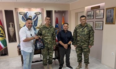 ΕΣΠΕΕΚΩ: ΕΠΙΣΚΕΨΗ ΣΤΗΝ 80 ΑΔΤΕ ΚΑΙ ΔΩΡΕΑ ΑΠΙΝΙΔΩΤΗ ΣΤΟ 80 ΤΥΕΘ (ΣΤΕΠ ΦΡΟΥΡΑΣ ΚΩ)
