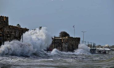 Με σφοδρή κακοκαιρία έρχεται η Πρωταπριλιά - 10 μποφόρ στα Δωδεκανησα φερνει η Erminio