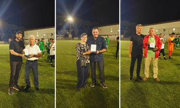 Στιγμές συγκίνησης πριν το ΠΑΟΚ Κω – Ρόδος: Τιμή σε τρεις Κώους που φόρεσαν το «ελάφι»