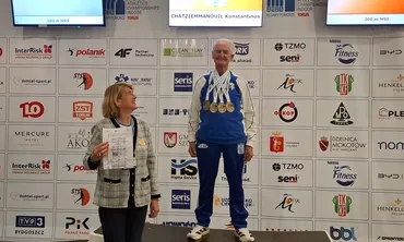 Συνεχίζει να σαρώνει τα χρυσά μετάλλια ο Κωνσταντίνος Χατζηεμμανουήλ στο Πανευρωπαϊκό Πρωτάθλημα Κλειστού Στίβου Μάστερ