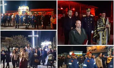 Η περιφορά του Επιταφίου στον Αγ. Γεώργιο Ν. Αλικαρνασσού (Πετρουμιανό)