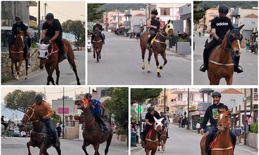 Συνεχίζονται οι "προβες" για την παρέλαση αλόγων στο Πυλί 