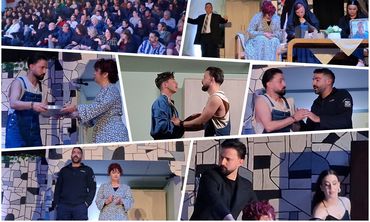 Θερμό χειροκρότημα για τη θεατρική ομάδα Πυλίου στο έργο «Μπαμπά μην ξαναπεθάνεις Παρασκευή»