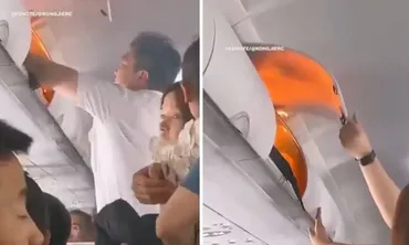 Σκηνές τρόμου σε πτήση στην Κίνα: Power bank έσκασε μέσα στο ντουλάπι αεροπλάνου μετά την προσγείωση