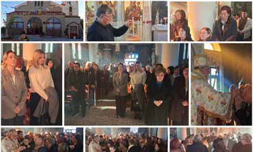 Πλήθος πιστών στον εορτασμό του Αγ. Αθανασίου στο Πλατάνι