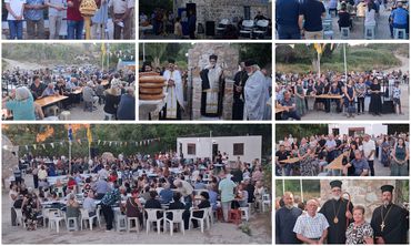 Με λαμπρότητα ο εορτασμός της Αγ. Μαρίνας στην Αντιμάχεια 