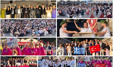 Η Πλατεία Ελευθερίας στην Κω γέμισε με μηνύματα ενότητας και φιλίας