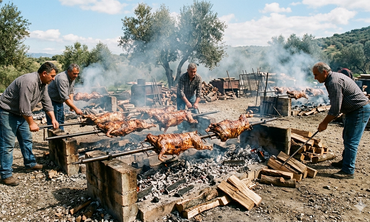 Παραδοσιακό Πάσχα με αρνιά και μουσική στην Πλ. Ελευθερίας Κω (την Δευτέρα του Πάσχα)