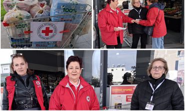 Συγκέντρωση τροφίμων για οικογένειες της Κω από τον Ερυθρό Σταυρό Κω