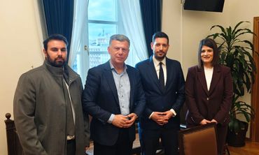 Συνάντηση του Δημάρχου Κω και Αντιδημάρχων με τον Αν. Υπ. Μεταφορών Κ. Κυρανάκη