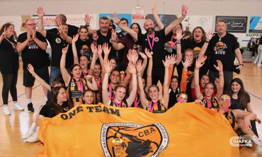 Στην κορυφή της Δωδεκανήσου οι κορασίδες της Ακαδημίας Καλύμνου που επικράτησαν στον τελικό του Ηρακλή 2000