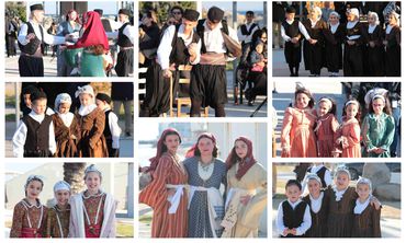 Το Λύκειο Ελληνίδων Καρδάμαινας τίμησε την επέτειο της 7ης Μαρτίου με παραδοσιακούς χορούς