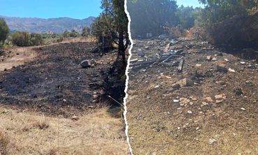 Ανακοίνωση της Πολιτικής Προστασίας Δήμου Κω για τις σημερινές φωτιές σε Πυλί και Πλατάνι 
