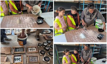 Επίσκεψη του 6ου Δημ. Σχολείου Κω στο Εργαστήρι Ψηφιδωτών 