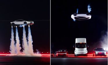 Η Tesla αποκάλυψε το πρώτο ιπτάμενο αυτοκίνητο: Πετά, προσγειώνεται στον δρόμο και συνεχίζει την πορεία του
