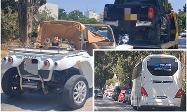 Μποτιλιάρισμα μετά από τροχαίο στο κέντρο της Κω 