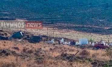 "Βαριά προσγείωση" στρατιωτικού ελικοπτέρου στην Κάλυμνο - Σώοι οι επιβαίνοντες (ανάμεσά τους και ο Ταξίαρχος Κω)