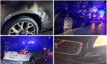 Τροχαίο ατύχημα στο κέντρο της πόλης - Συγκρούστηκαν 2 ΙΧ αυτοκίνητα