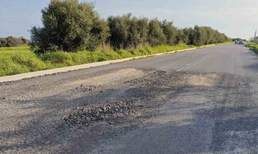 “Φθορές” στο οδόστρωμα του παρακαμπτήριου δρόμου στο Ζηπάρι μέσα σε λίγες ημέρες