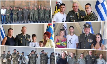 Αλλαγή Δ/σης στην 80 ΜΕΘ – Ο Αν/χης Γ. Τσαβδαρίδης παρέδωσε στον Αν/χη Γ. Παναγιωτόπουλο