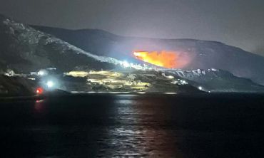 Μεγάλη πυρκαγιά στη χωματερή στα Γιανναχώραφα Καλύμνου 