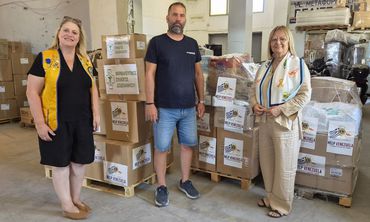 Η Λέσχη Lions Κω συμμετείχε ενεργά στη συγκέντρωση ανθρωπιστικής βοήθειας για τη Βενεζουέλα