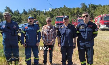 Συμμετοχή της Πολιτικής Προστασίας Δήμου Κω στην άσκηση «Δια Πυρός» στο Ιπποκράτειο Ίδρυμα