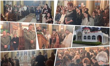  Με κατάνυξη η ακολουθία του Ακαθίστου Ύμνου με τον Σεβασμιώτατο σε Άγιο Νεκτάριο και Αγία Παρασκευή Κω