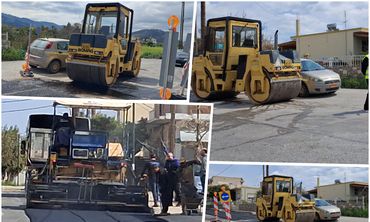 Ξεκίνησε η ασφαλτόστρωση στο Ζηπάρι - Την επόμενη εβδομάδα αναμένεται να δοθεί ο δρόμος στην κυκλοφορία