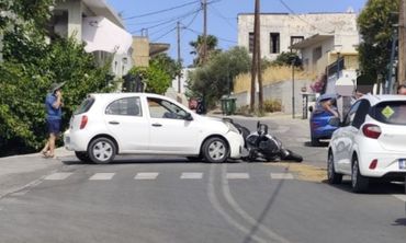 Νέο τροχαίο στο Πυλί - Αυτοκίνητο συγκρούστηκε με δίκυκλο
