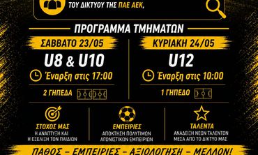 Τουρνουά υποδομών από τον Αντίμαχο 