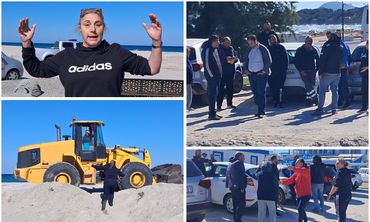 Ένταση και πάλι στο Μαστιχάρι – Αντιδράσεις για το πάρκινκ στην παραλία