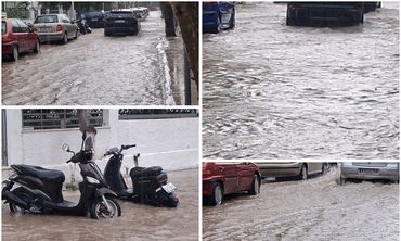 Προβλήματα από την σημερινή βροχόπτωση - Πλημμύρισαν δρόμοι στην πόλη της Κω 