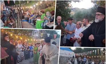 Με λαμπρότητα ο Αρχιερατικός Εσπερινός στο Εξωκλήσι του Τιμίου Σταυρού στο Χαρμύλι Πυλίου