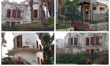 Το ερείπιο της θρυλικής οικίας Μπρουνέττι (πρώην 80 ΑΔΤΕ) καταρρέει επικίνδυνα (Γράφει η Ξανθίππη Αγρέλλη)      